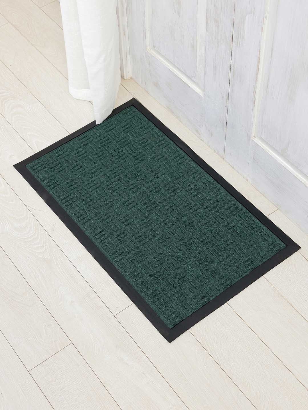 

Ariana Green Self Design Anti-Skid Doormat