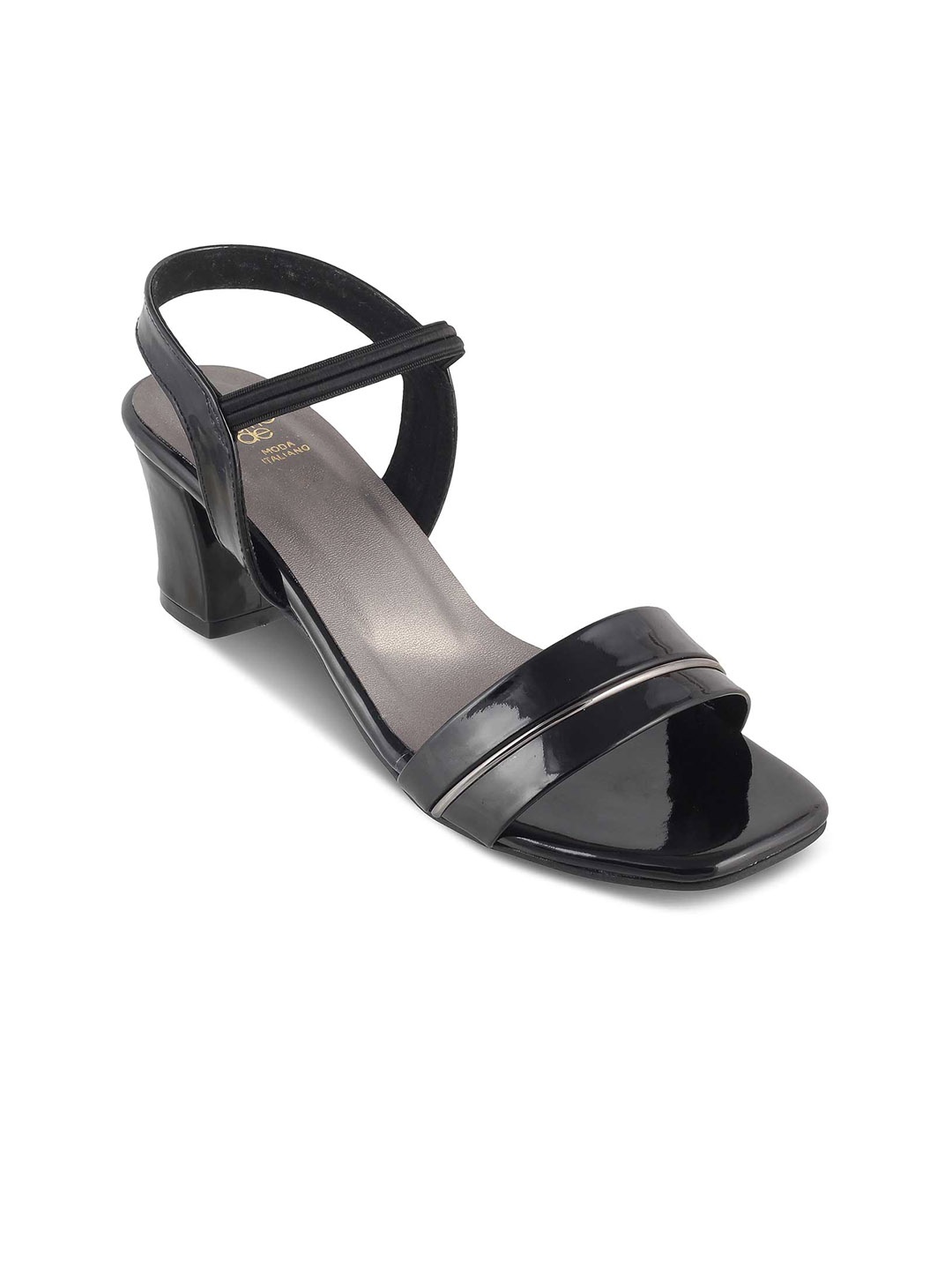 

Tresmode Rachel Open Toe Block Heels, Black