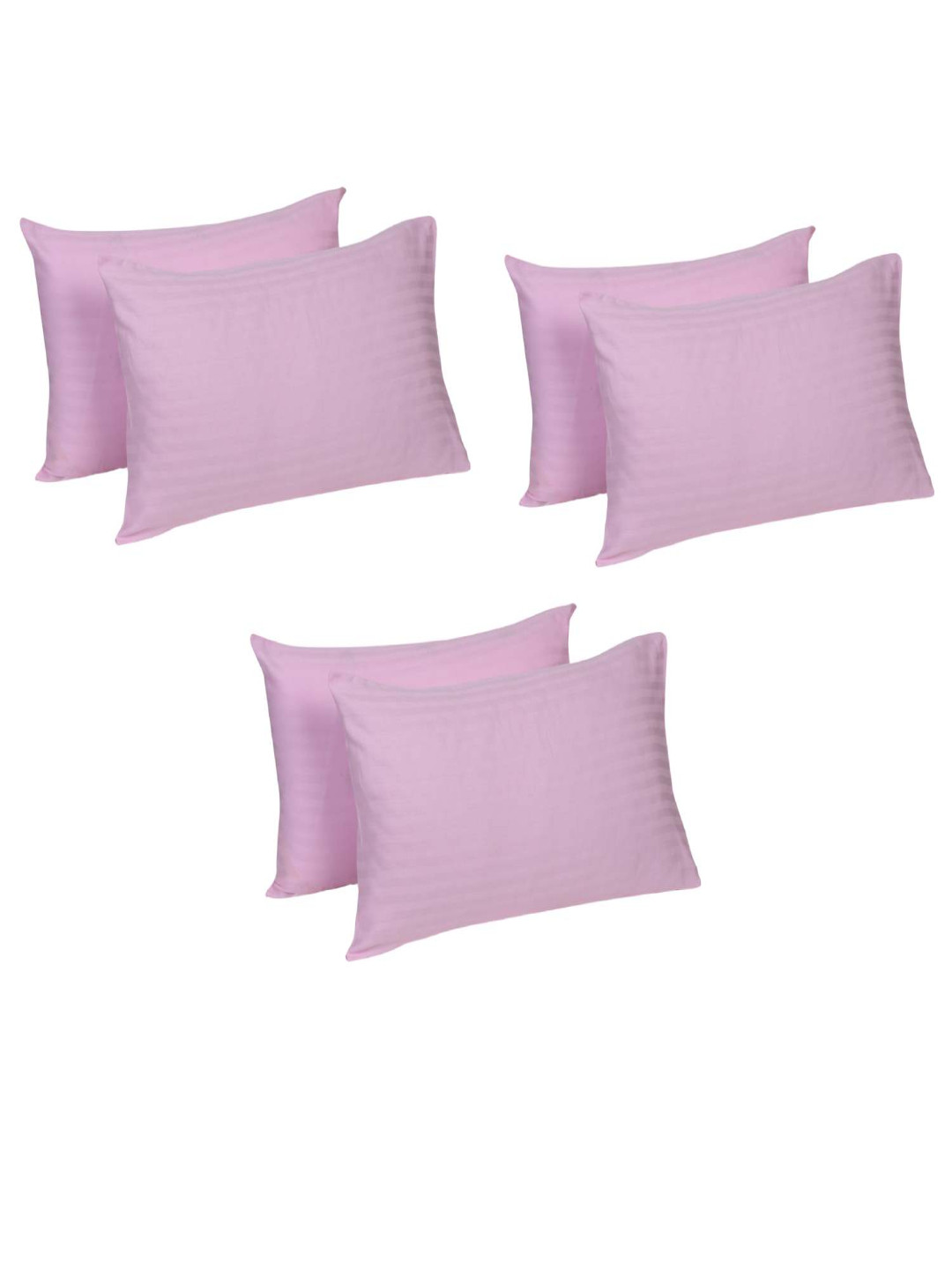 

Naksh 2-Pcs 210 TC Pillow Covers, Pink