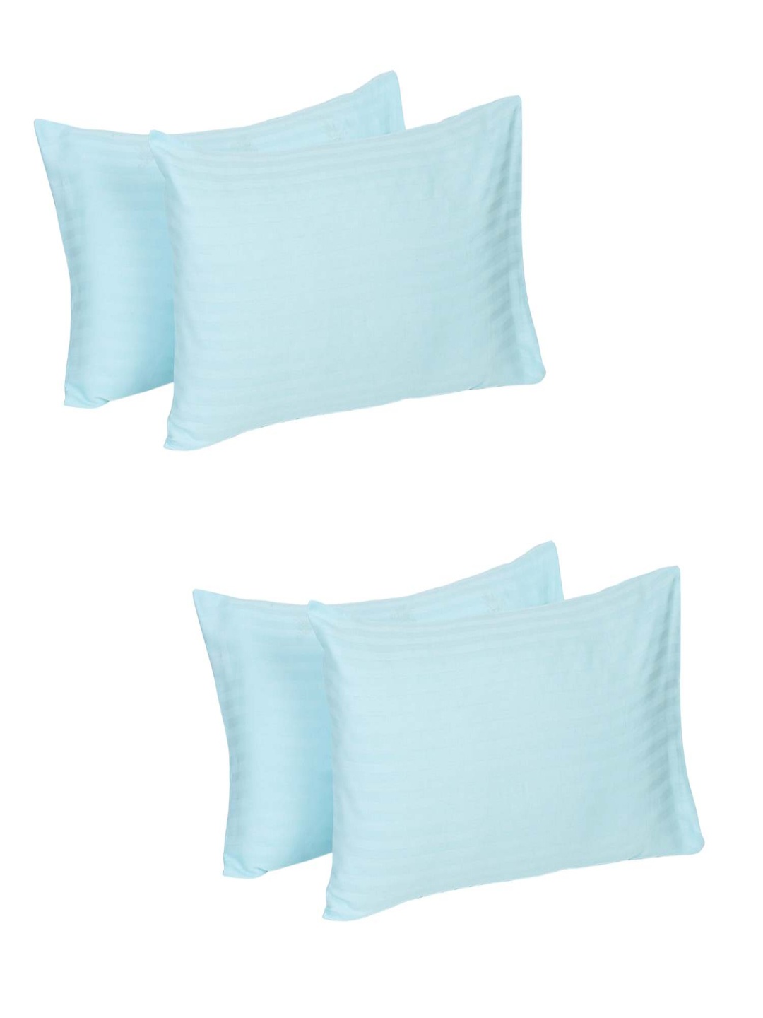 

Naksh 2-Pcs 210 TC Pillow Covers, Blue