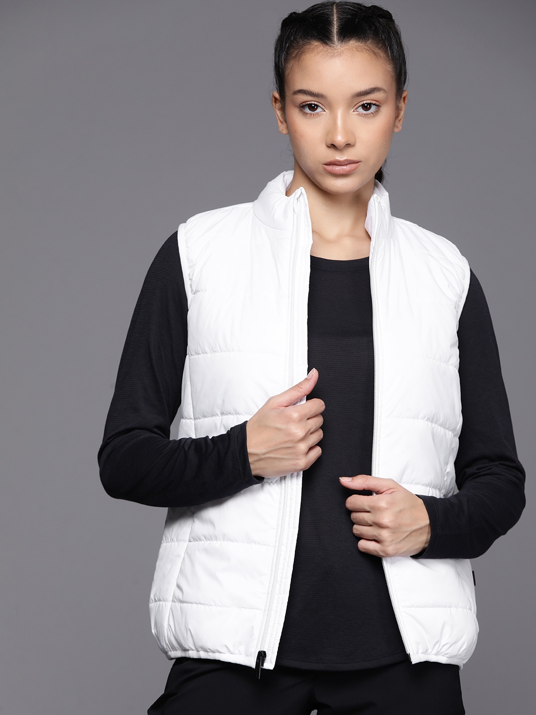 

HRX by Hrithik Roshan Women Padded Jacket, White