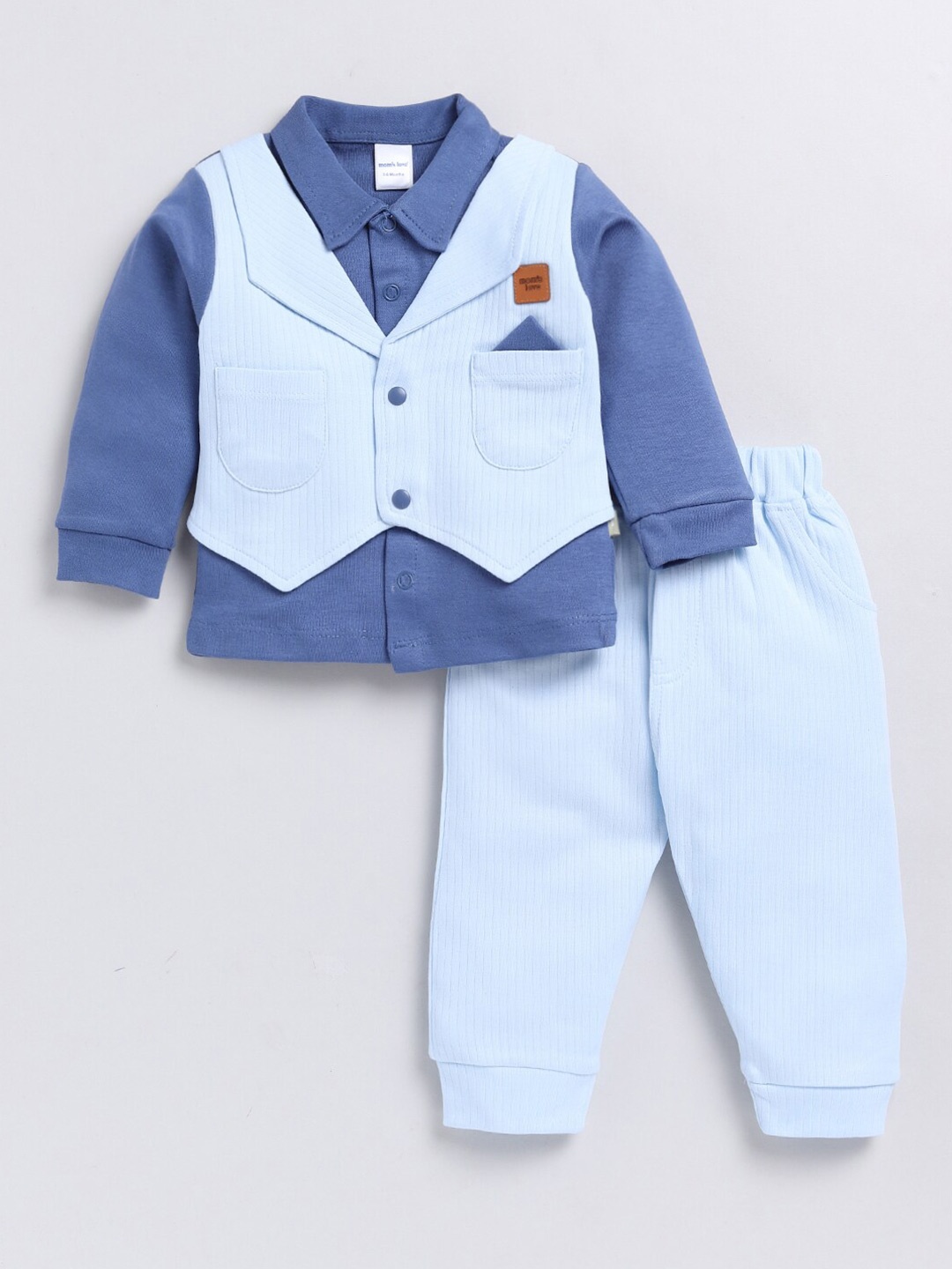 

Moms Love Infant Boys Clothing Set, Blue