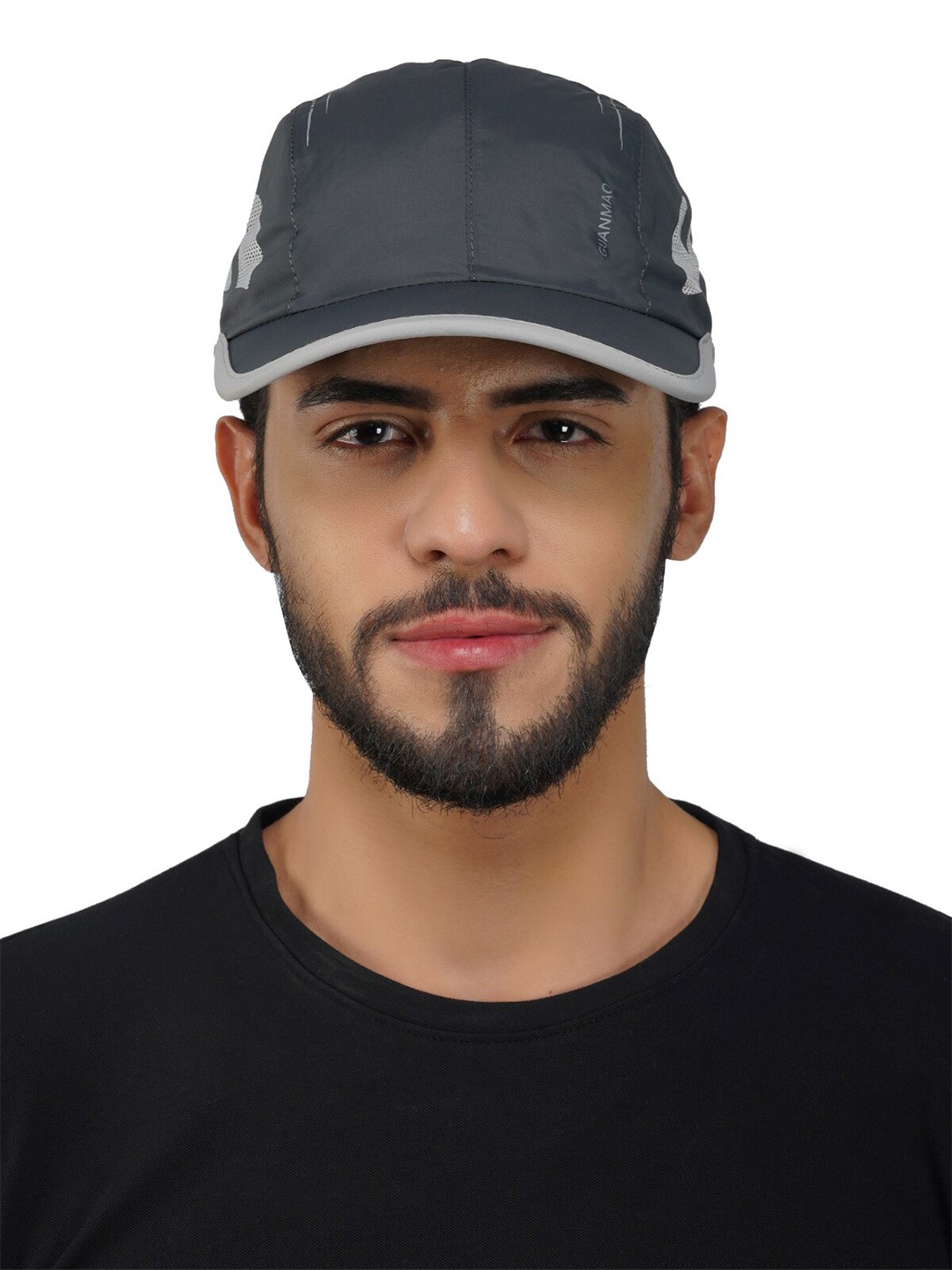 

iSWEVEN Unisex Printed Snapback Cap, Grey