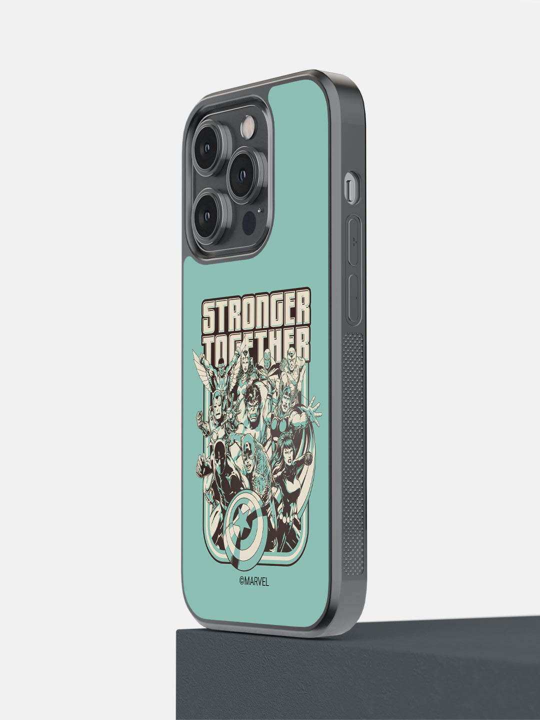 

macmerise Printed iPhone 14 Pro Phone Bumper Case Cover, Blue