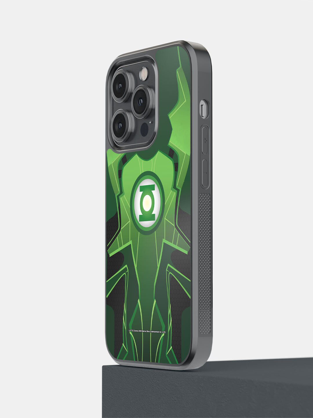 

macmerise Printed Suit Up Lantern iPhone 14 Pro Phone Bumper Case Cover, Green