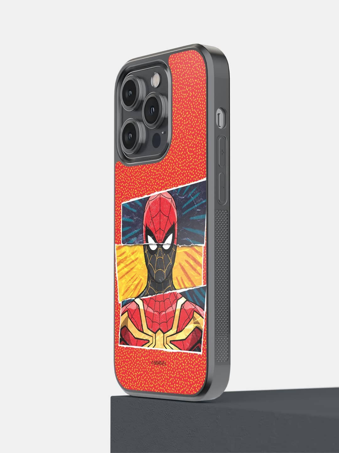 

macmerise Spider Man Engage IPhone 14 Pro Bumper Case Cover, Red