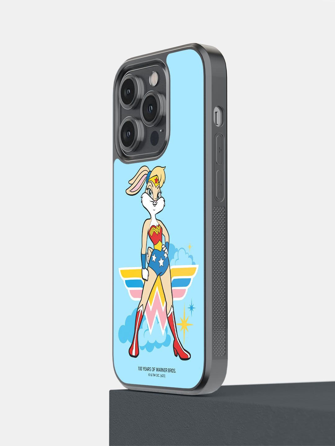 

macmerise Graphic Printed iPhone 14 Pro Bumper Case, Blue