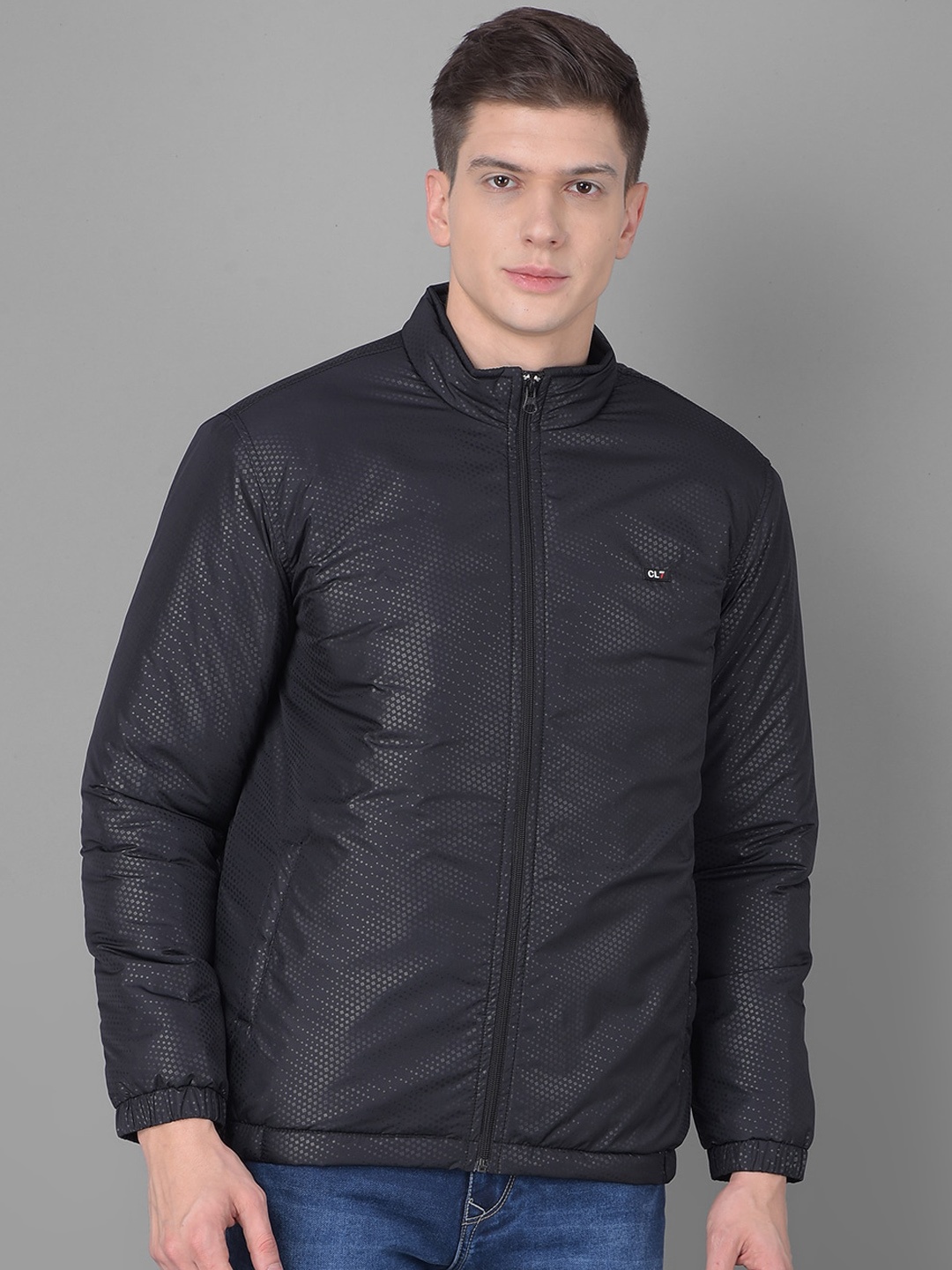 

Canary London Printed Padded Jacket, Black