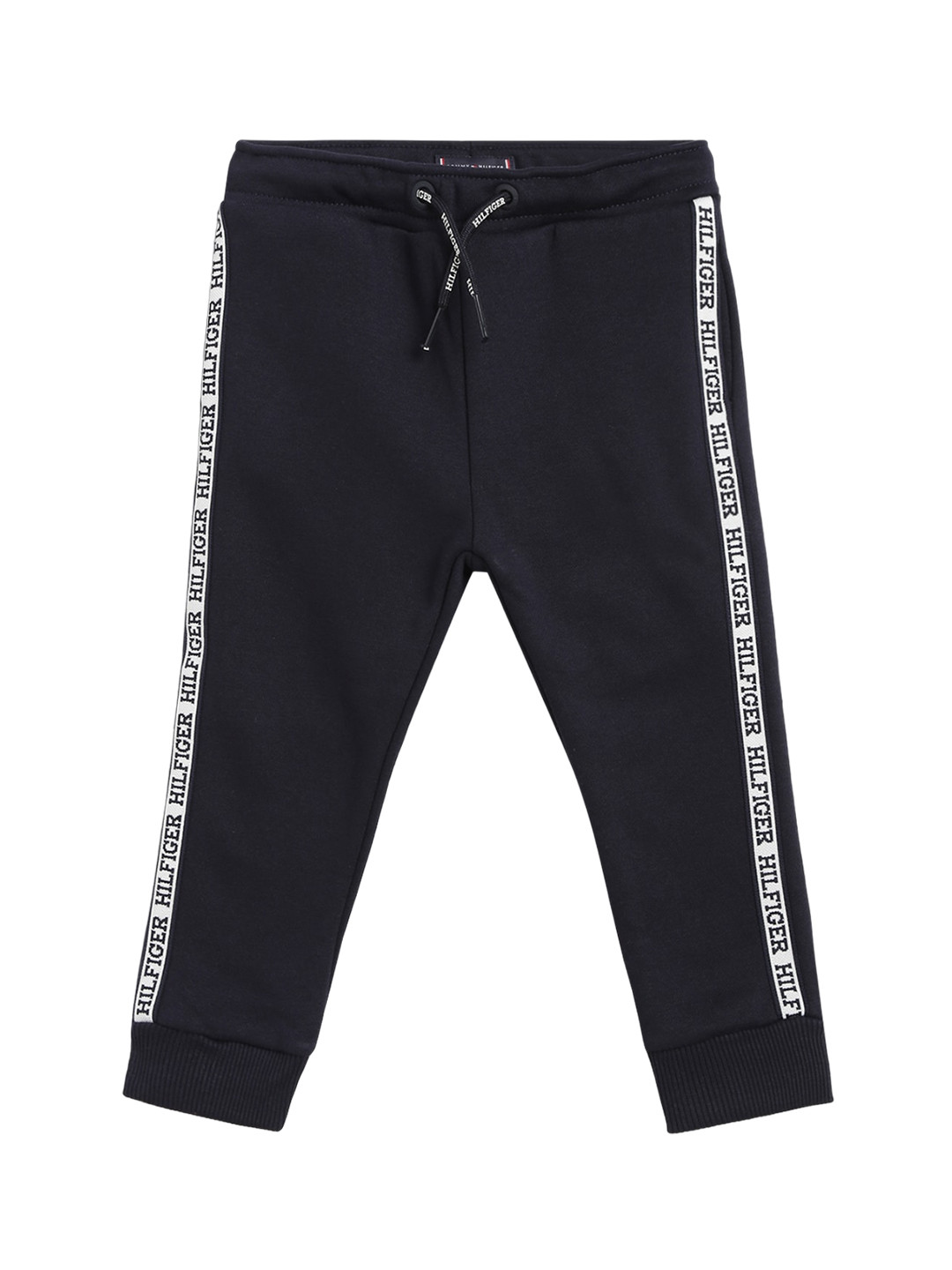 

Tommy Hilfiger Boys Mid Rise Regular Fit Cotton Joggers, Blue