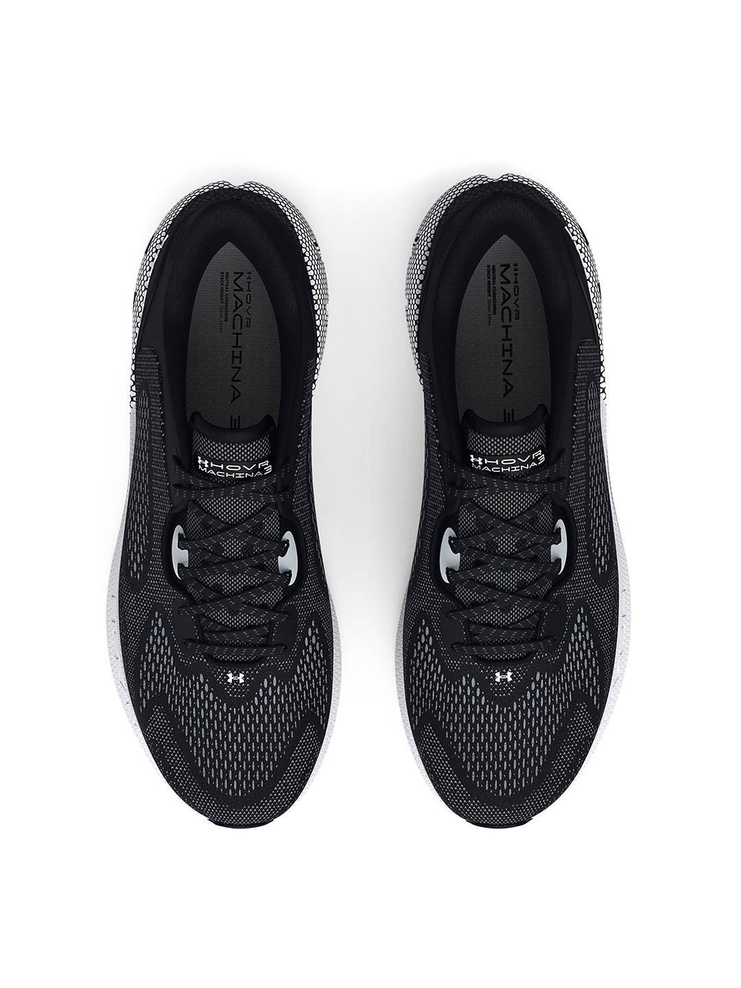 

UNDER ARMOUR Men HOVR Machina 3 Textured Running Shoes, Black