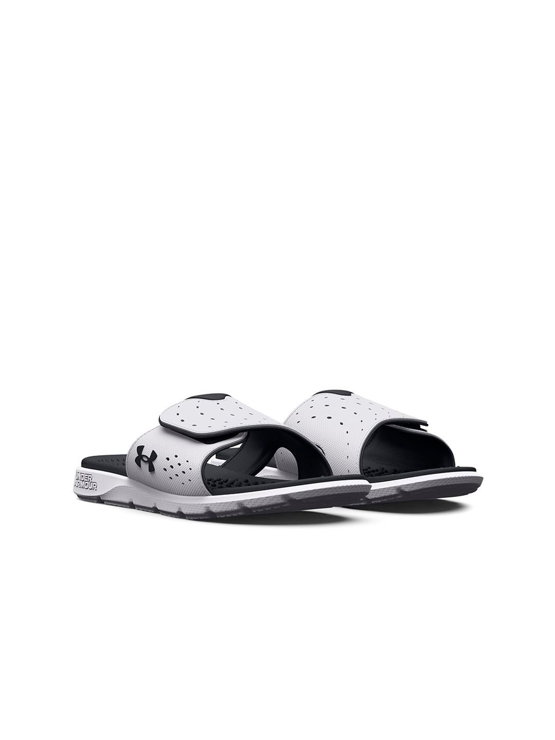 

UNDER ARMOUR Women Ignite 7 Printed Slides, White