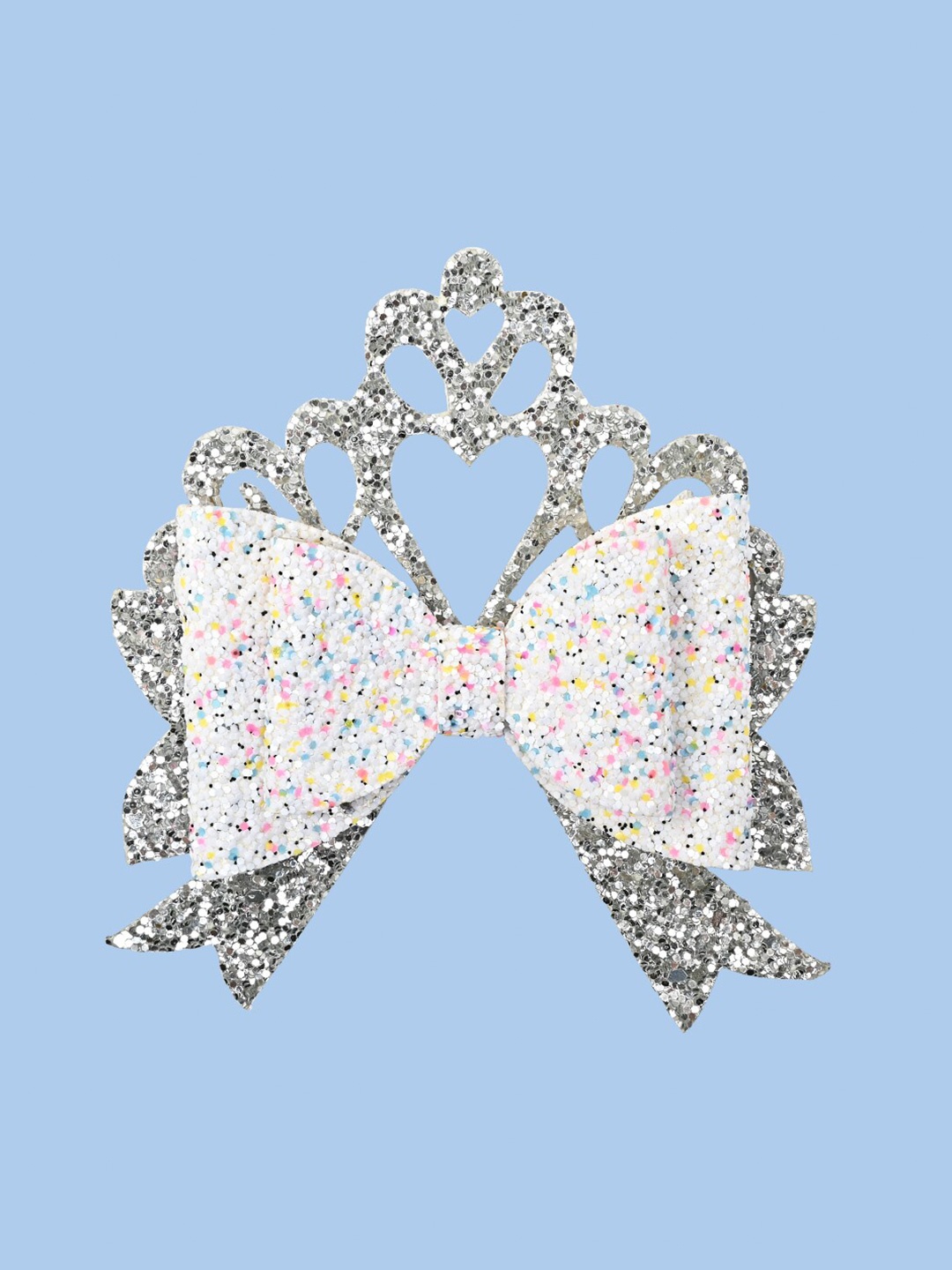 

Aye Candy Girls Embellished Alligator Hair Clip, White