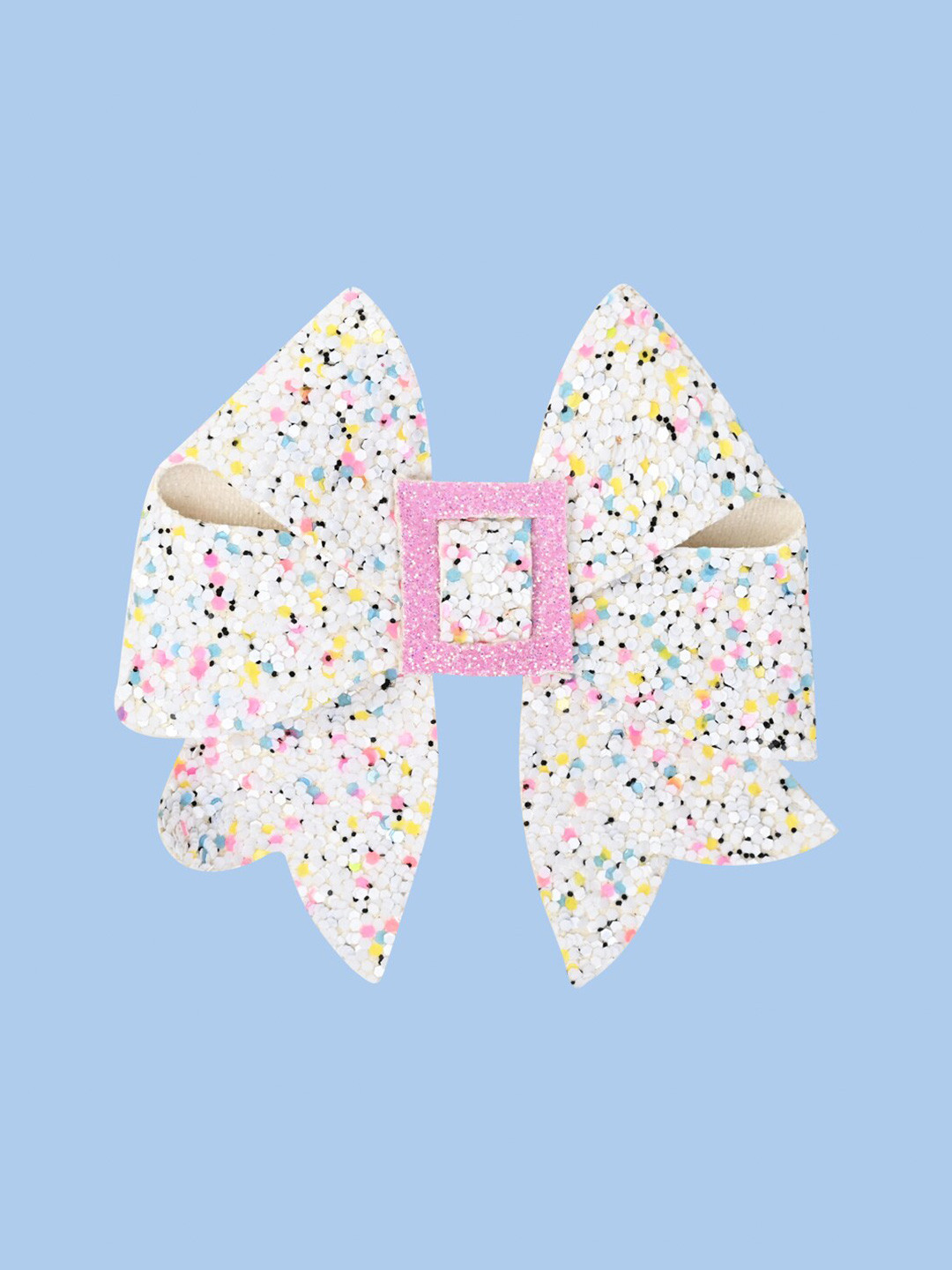 

Aye Candy Girls Alligator Hair Clip, White