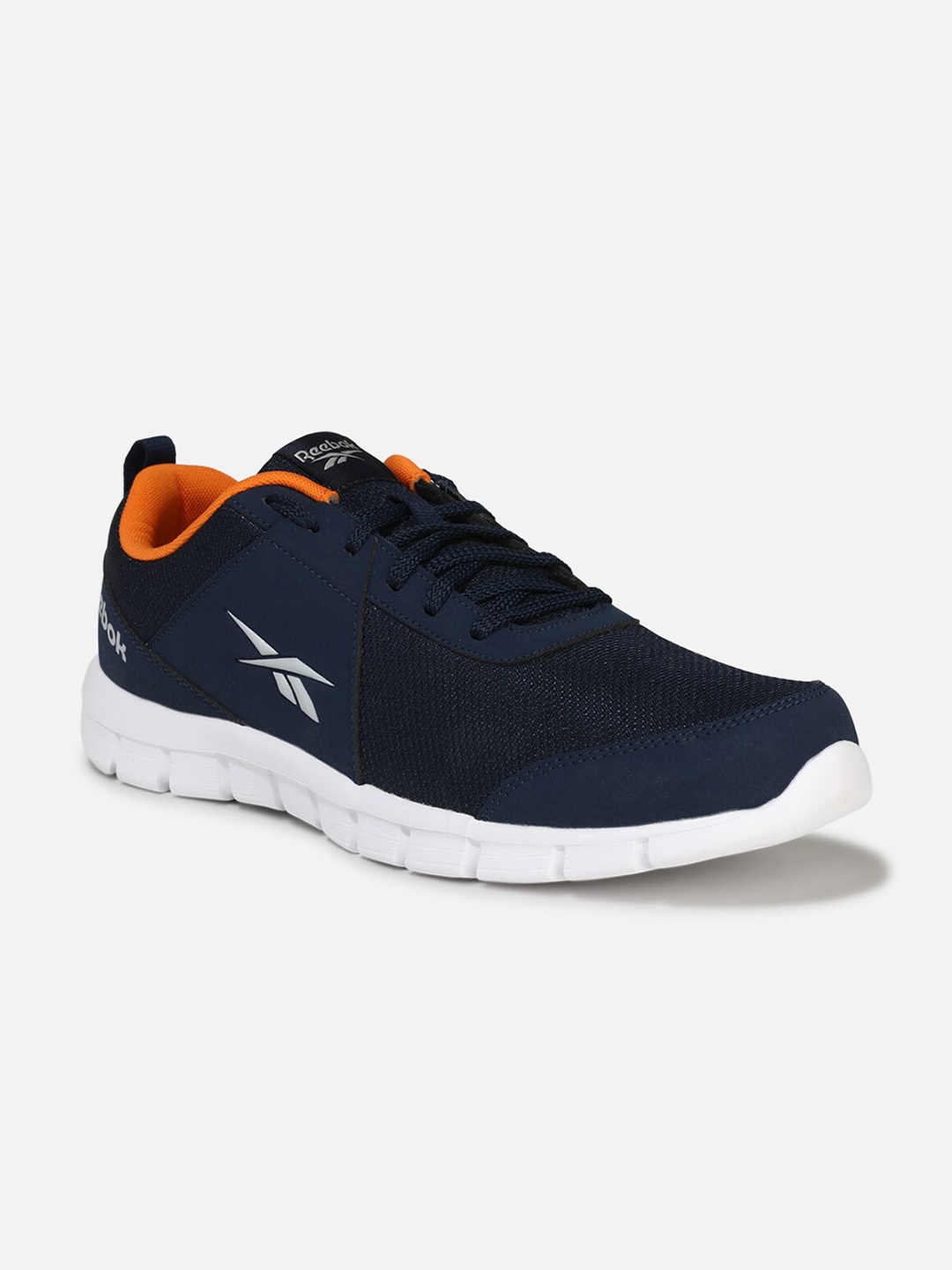 

Reebok Men Travellar LP Textured Running Shoes, Navy blue