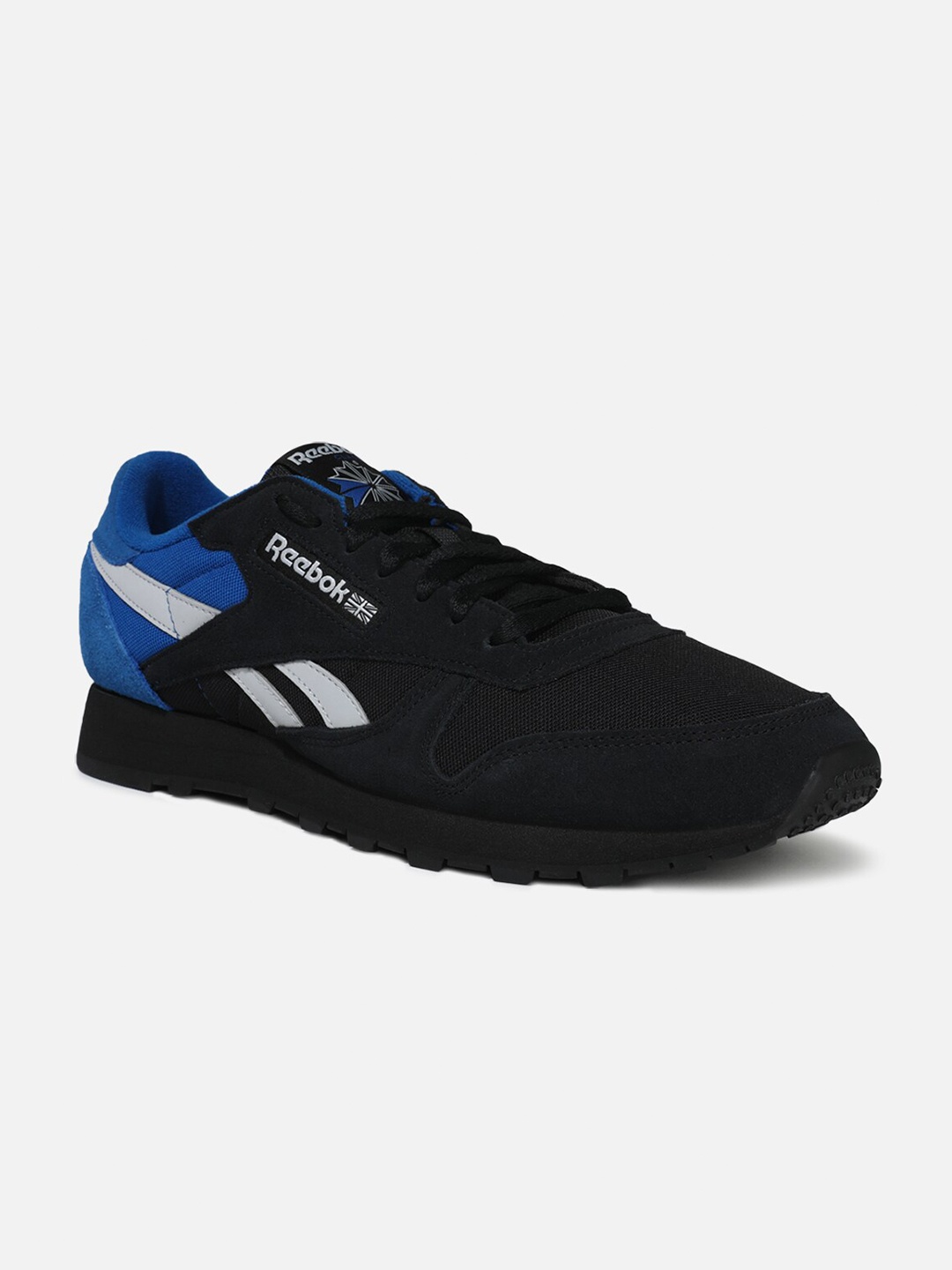 

Reebok Classic Men Classics Colourblocked Running Shoes, Black