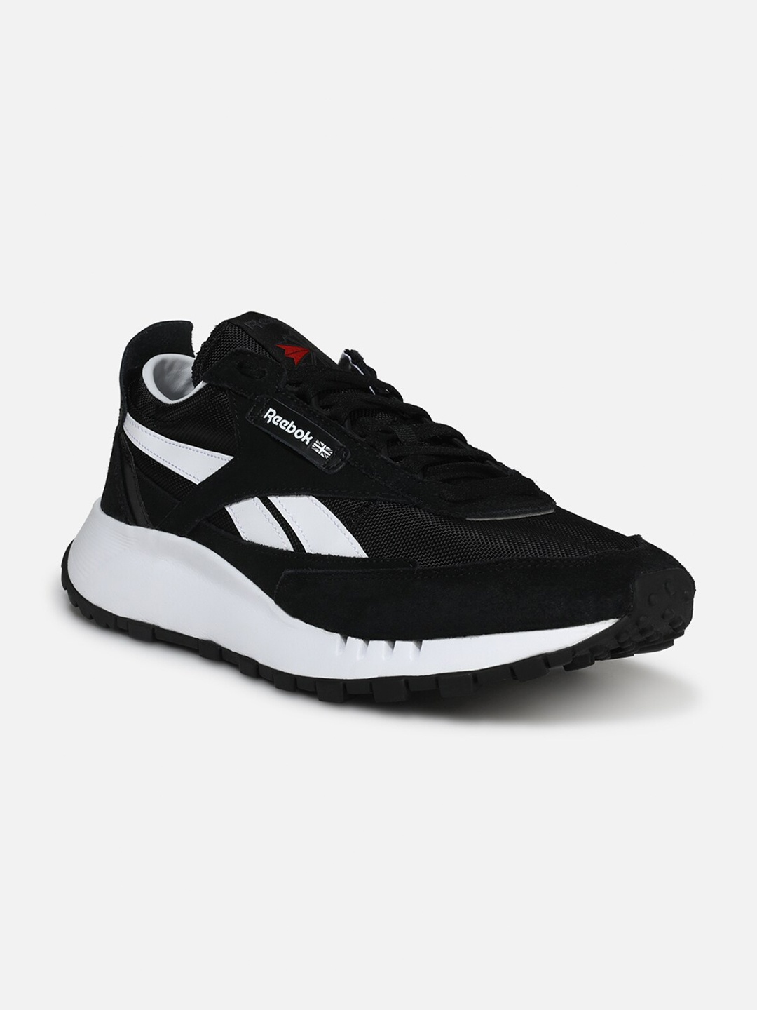 

Reebok Unisex Classic Leather Legacy Running Shoes, Black