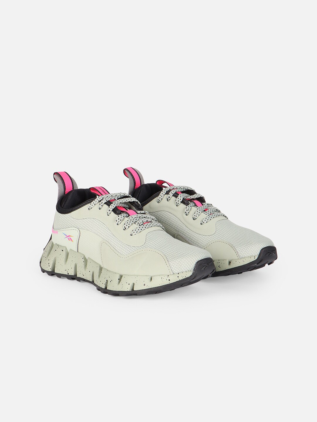 

Reebok Women Zig Dynamica Adventure Running Shoes, Olive