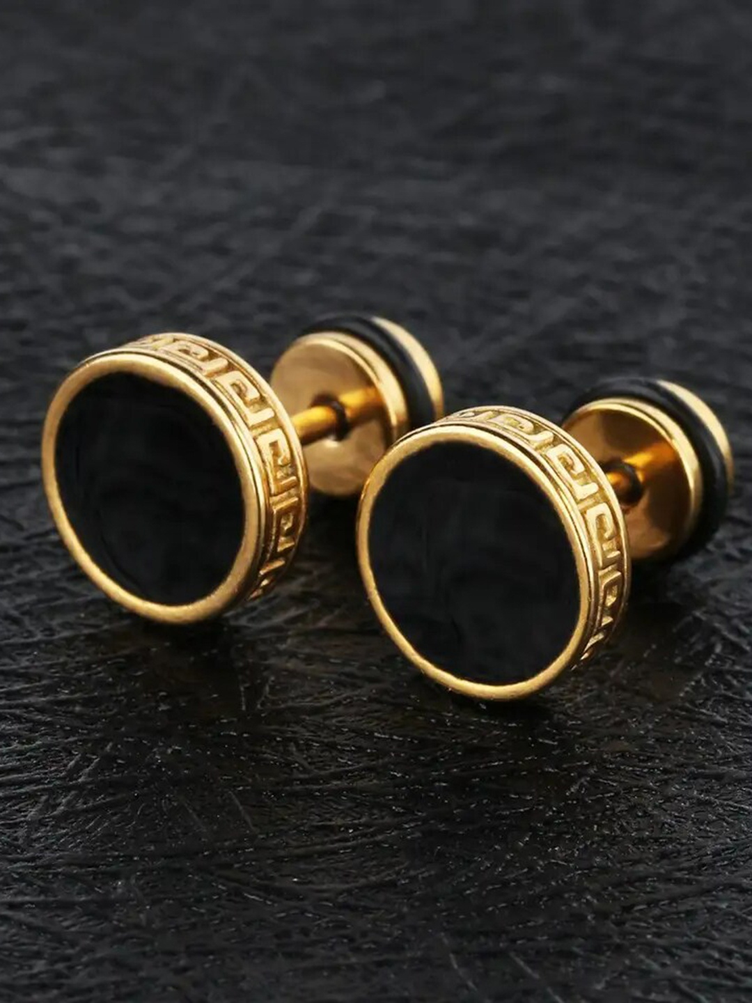 

KARISHMA KREATIONS Gold-Plated Stud Earrings