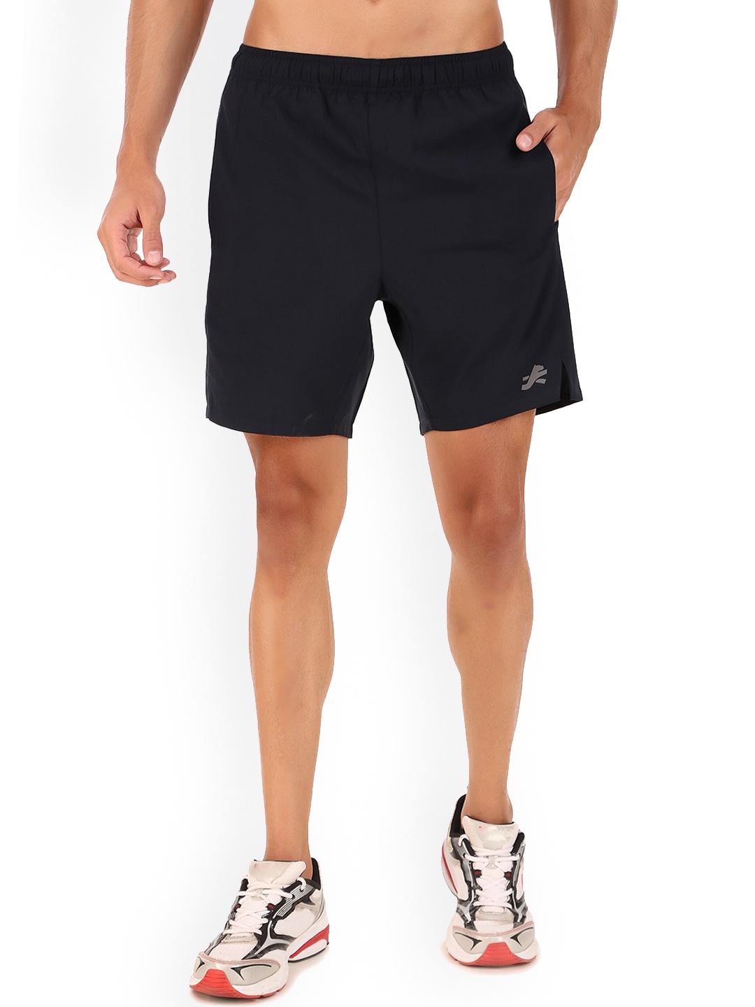 

REDESIGN Men Mid-Rise Sports Shorts, Blue