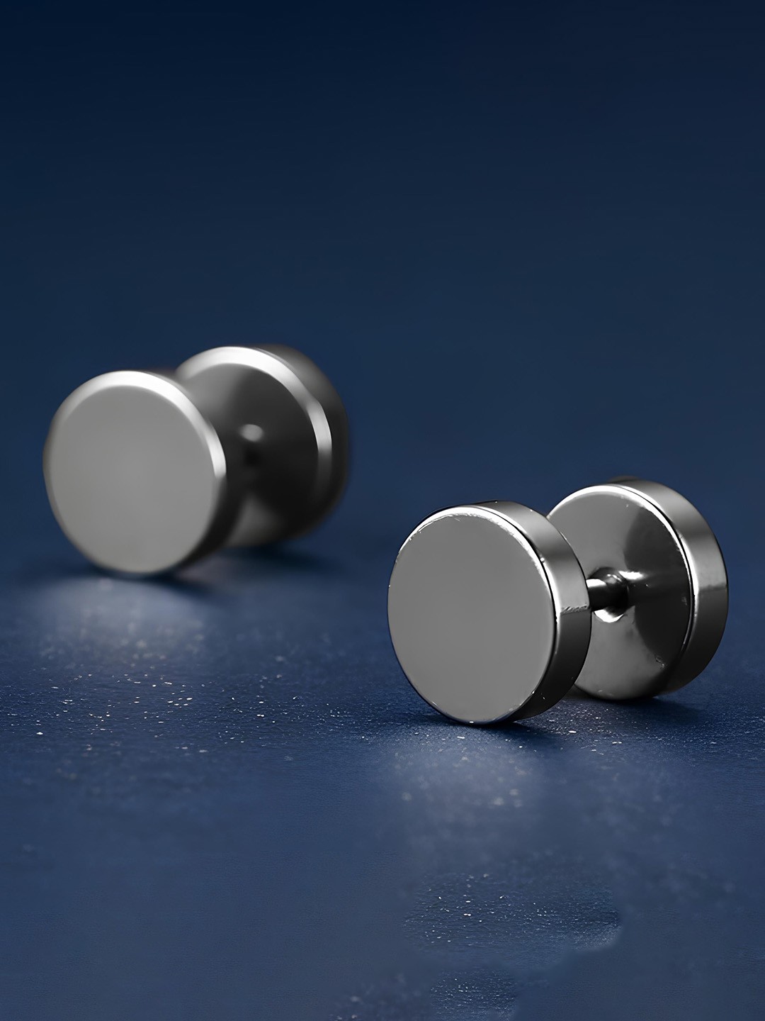 

KARISHMA KREATIONS Stainless Steel Earrings, Silver