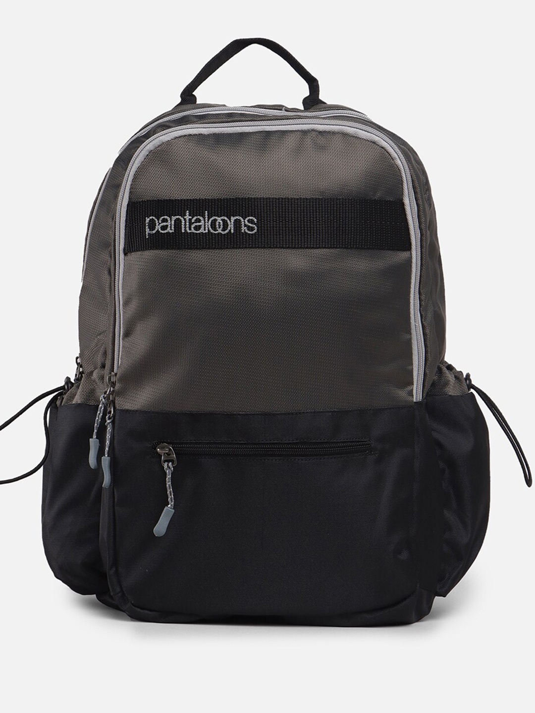 

Pantaloons Unisex Colourblocked Backpack, Grey