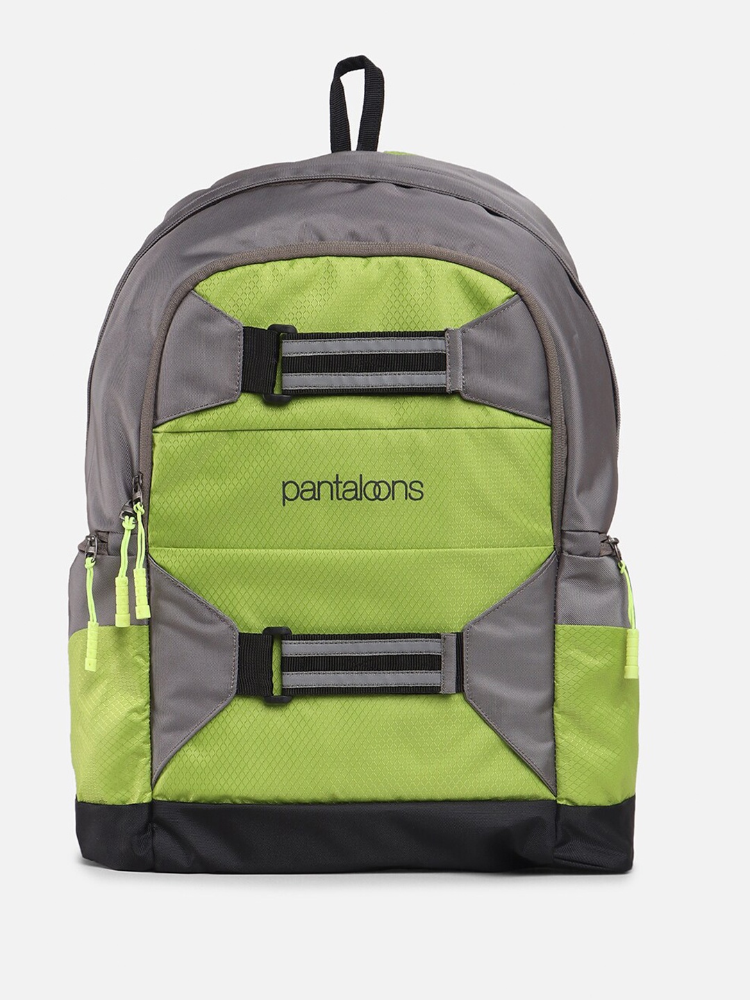 

Pantaloons Unisex Colourblocked Backpack, Green