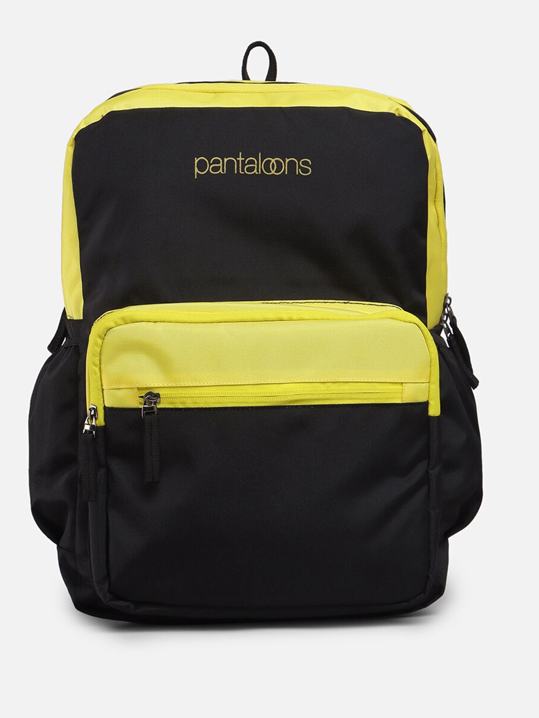 

Pantaloons Unisex Colourblocked Backpack, Yellow