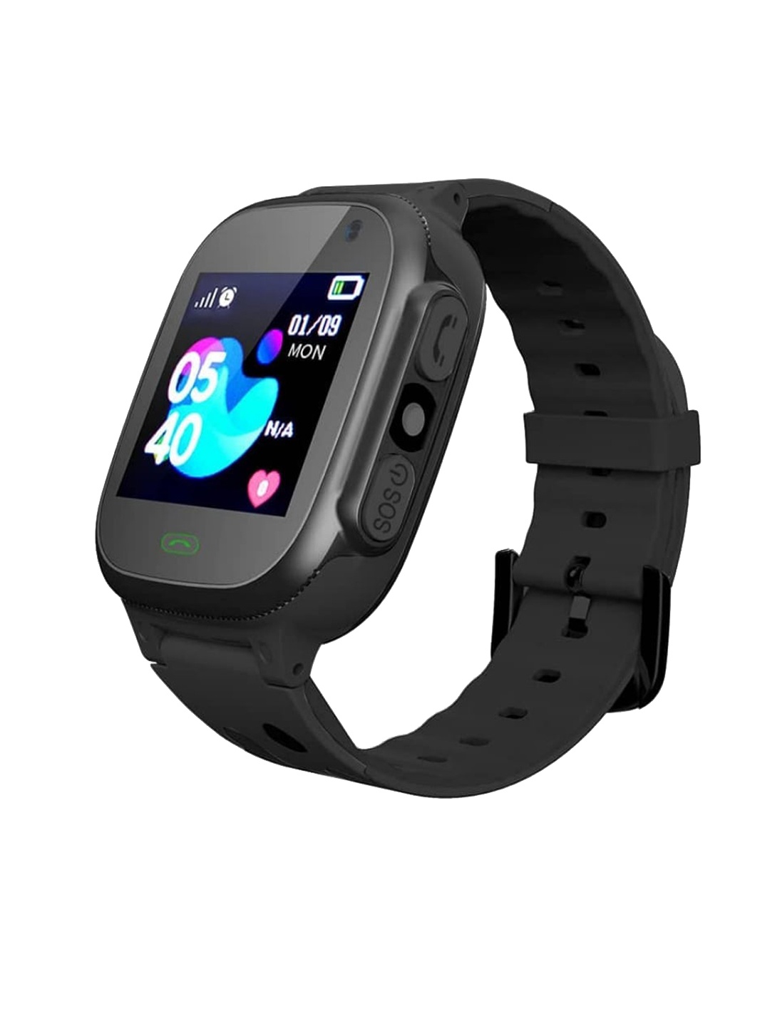 

sekyo Kids S2 Voice Calling & Location Tracking Smart Watch, Black