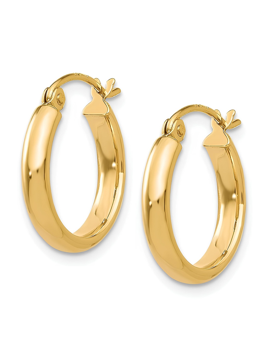 

KARISHMA KREATIONS Gold-Plated Contemporary Hoop Earrings