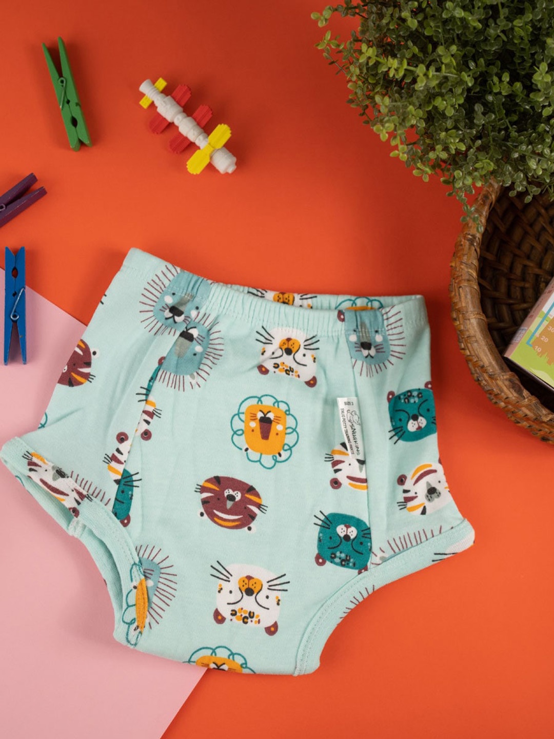 

Snugkins Snug Potty Training Pants Size 5 - Shiny Sheers, Blue