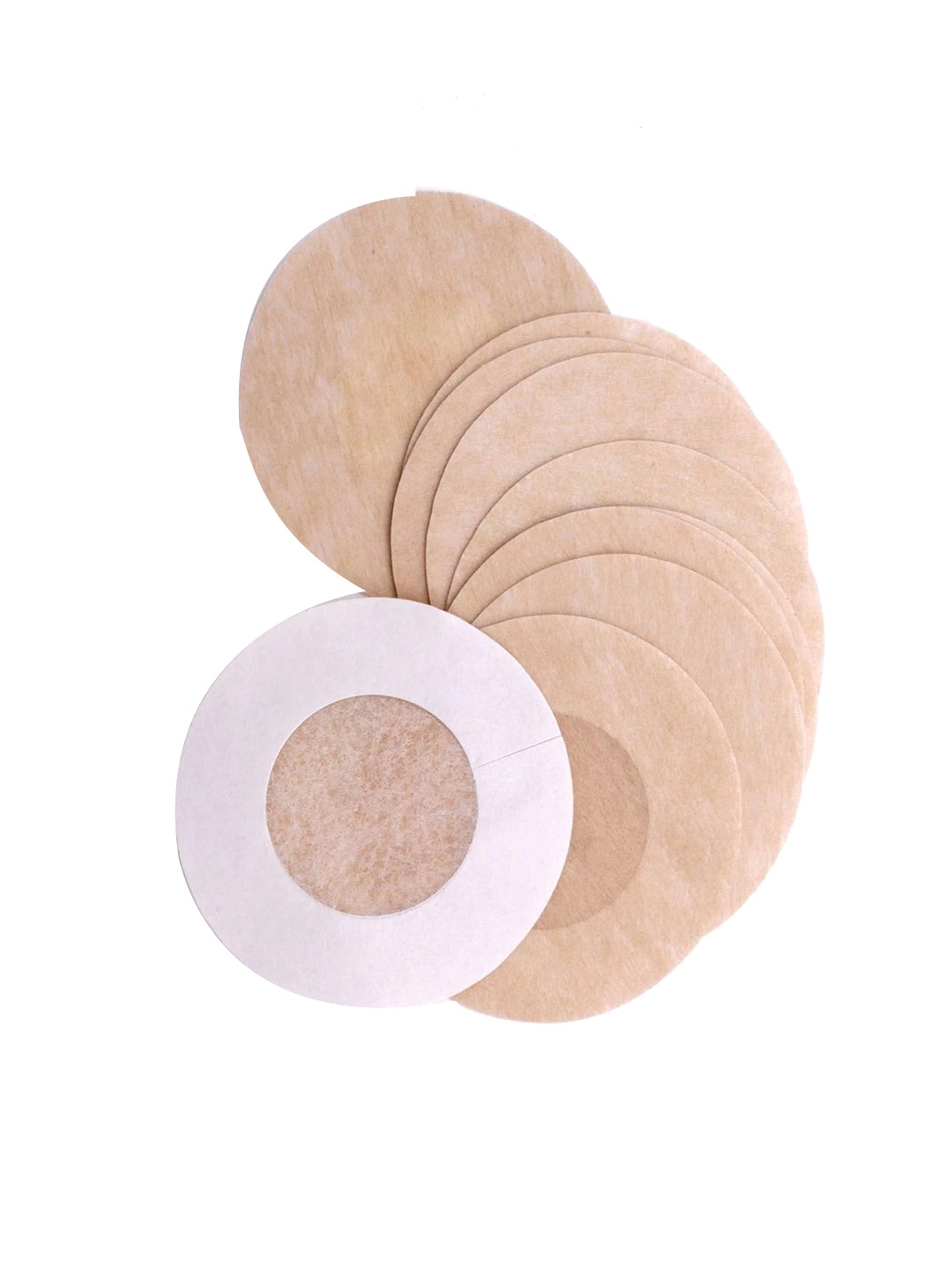 

FashionRack Set Of 6 Reuseable Stick-On & Freebra, Beige