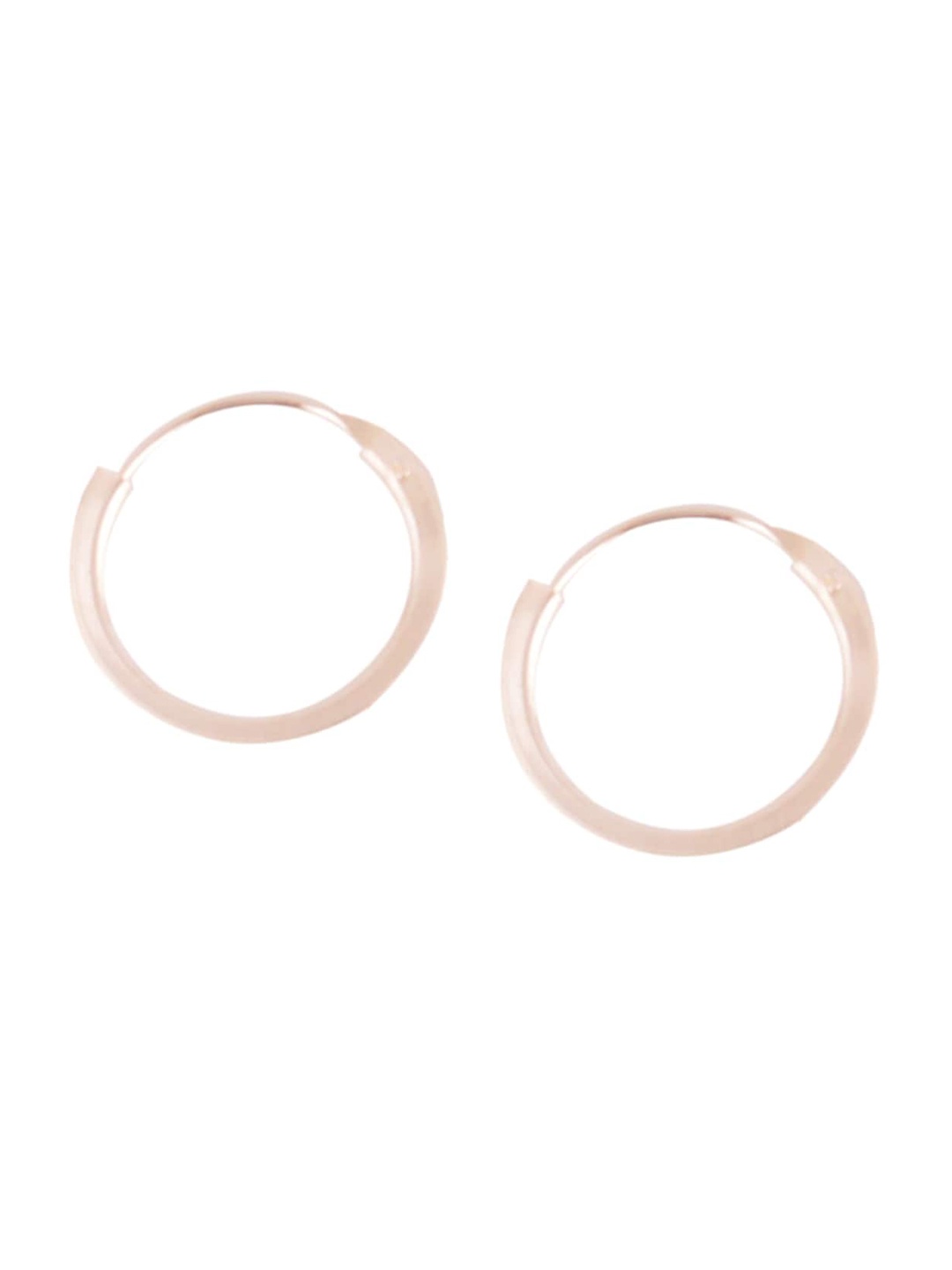 

Silverwala Silver-Plated 925 Sterling Silver Circular Hoop Earrings