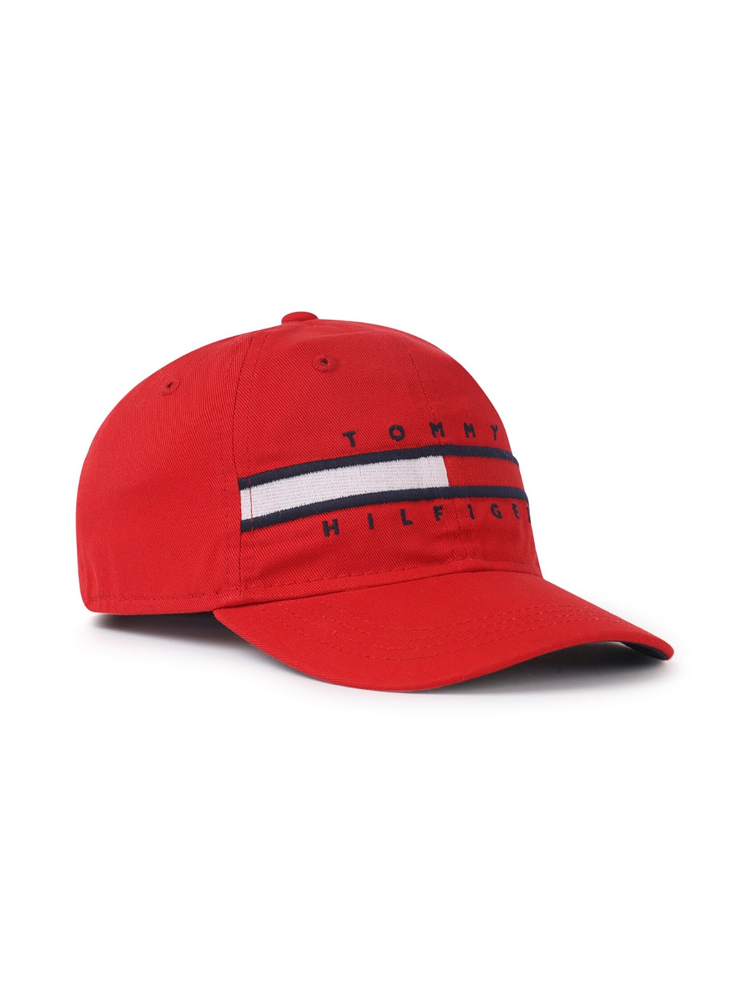 

Tommy Hilfiger Boys Printed Cotton Baseball Cap, Red