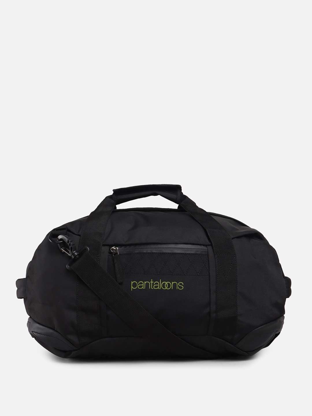 

Pantaloons Black Solid Duffle Bag