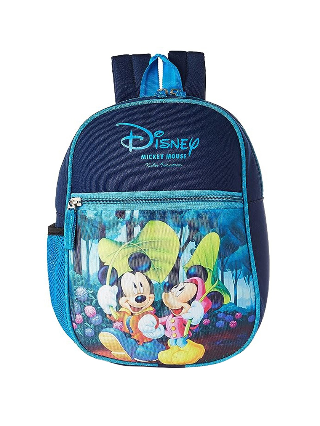 

Kuber Industries Disney Mickey Minnie Kids Graphic Printed School Bag Backpack, Blue