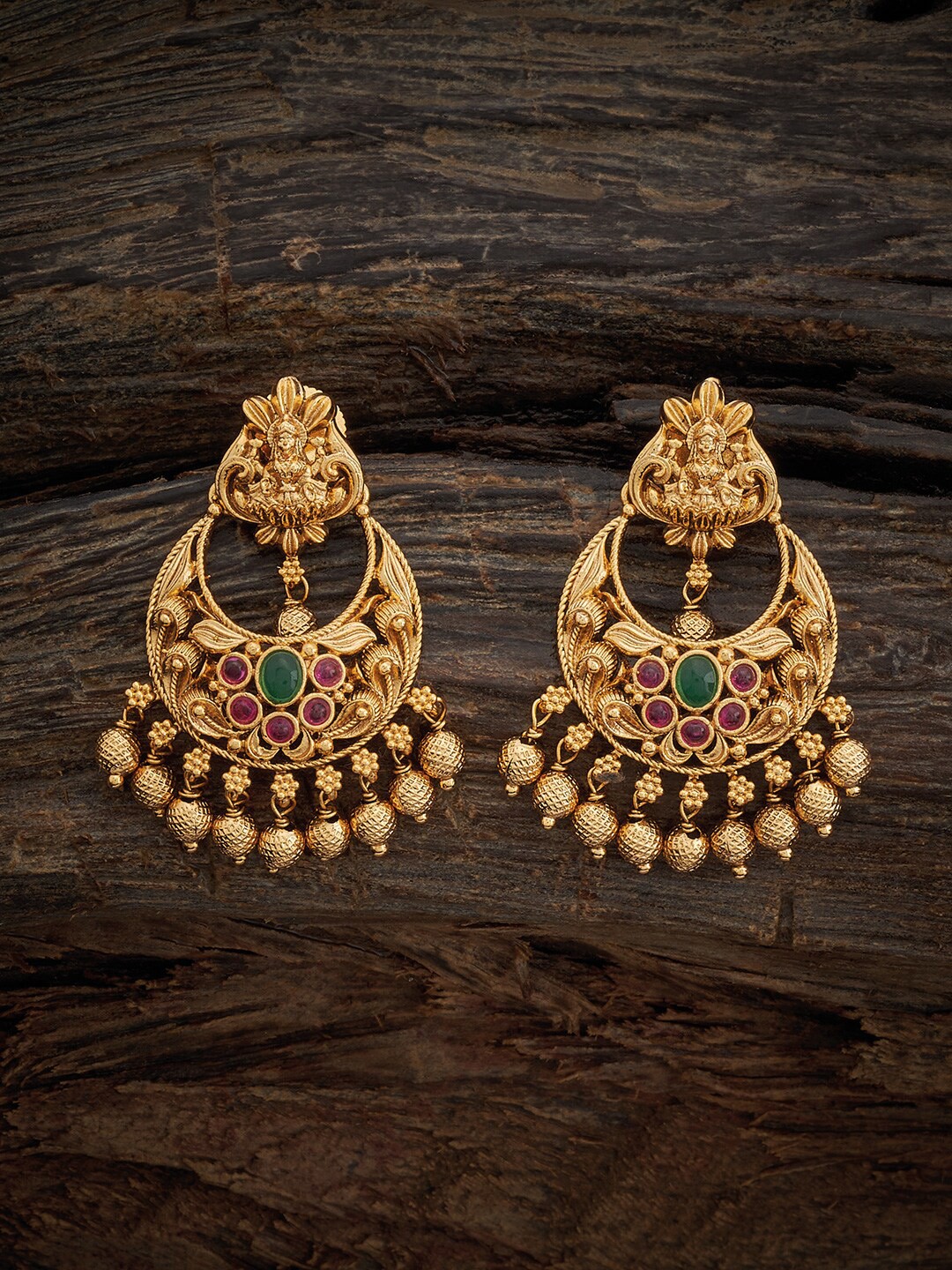 

Kushal's Fashion Jewellery Gold Plated Drop Earrings