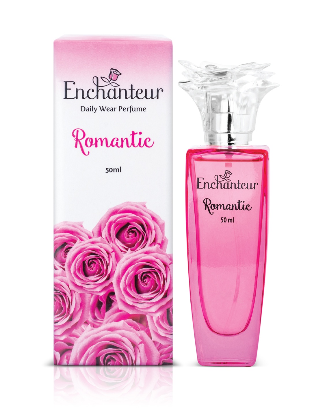 

Enchanteur Women Romantic Daily Wear Perfume - 50 ml, Pink