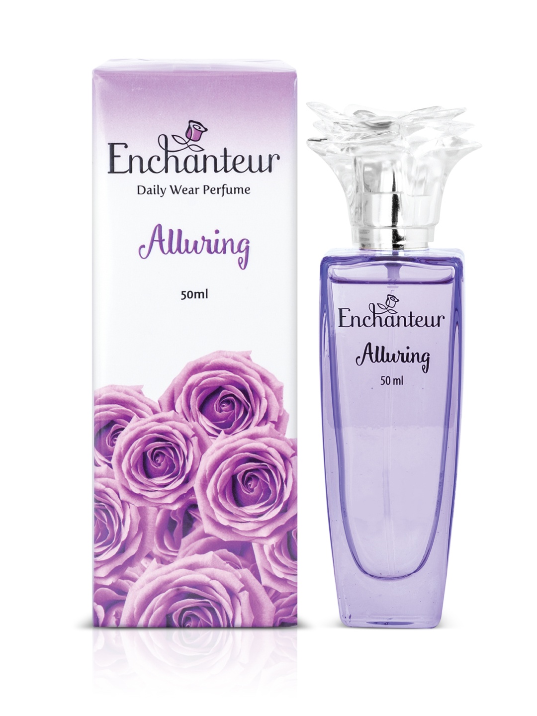 

Enchanteur Women Alluring Daily Wear Perfume - 50 ml, Blue