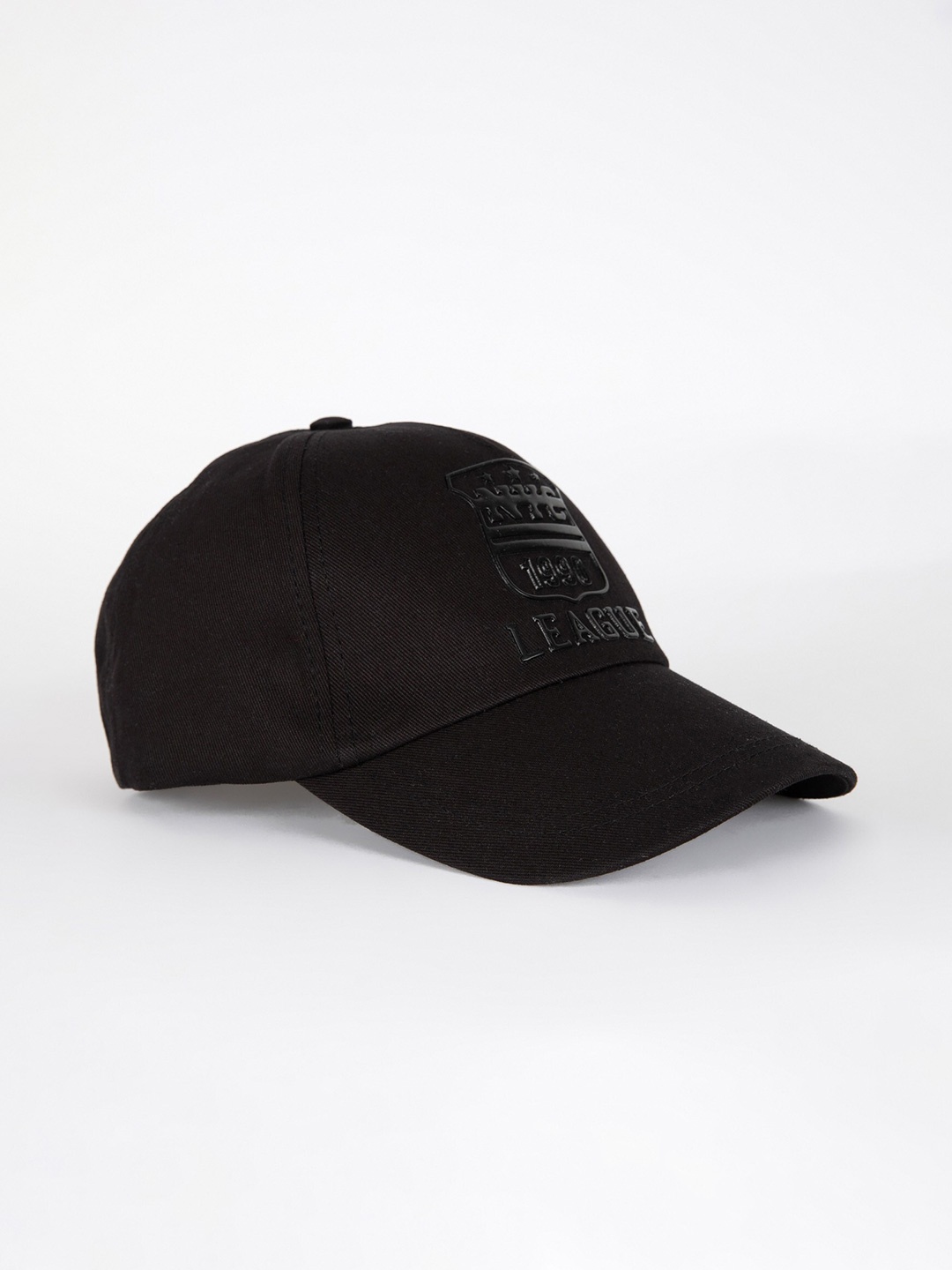 

DeFacto Men Pure Cotton Baseball Cap, Black