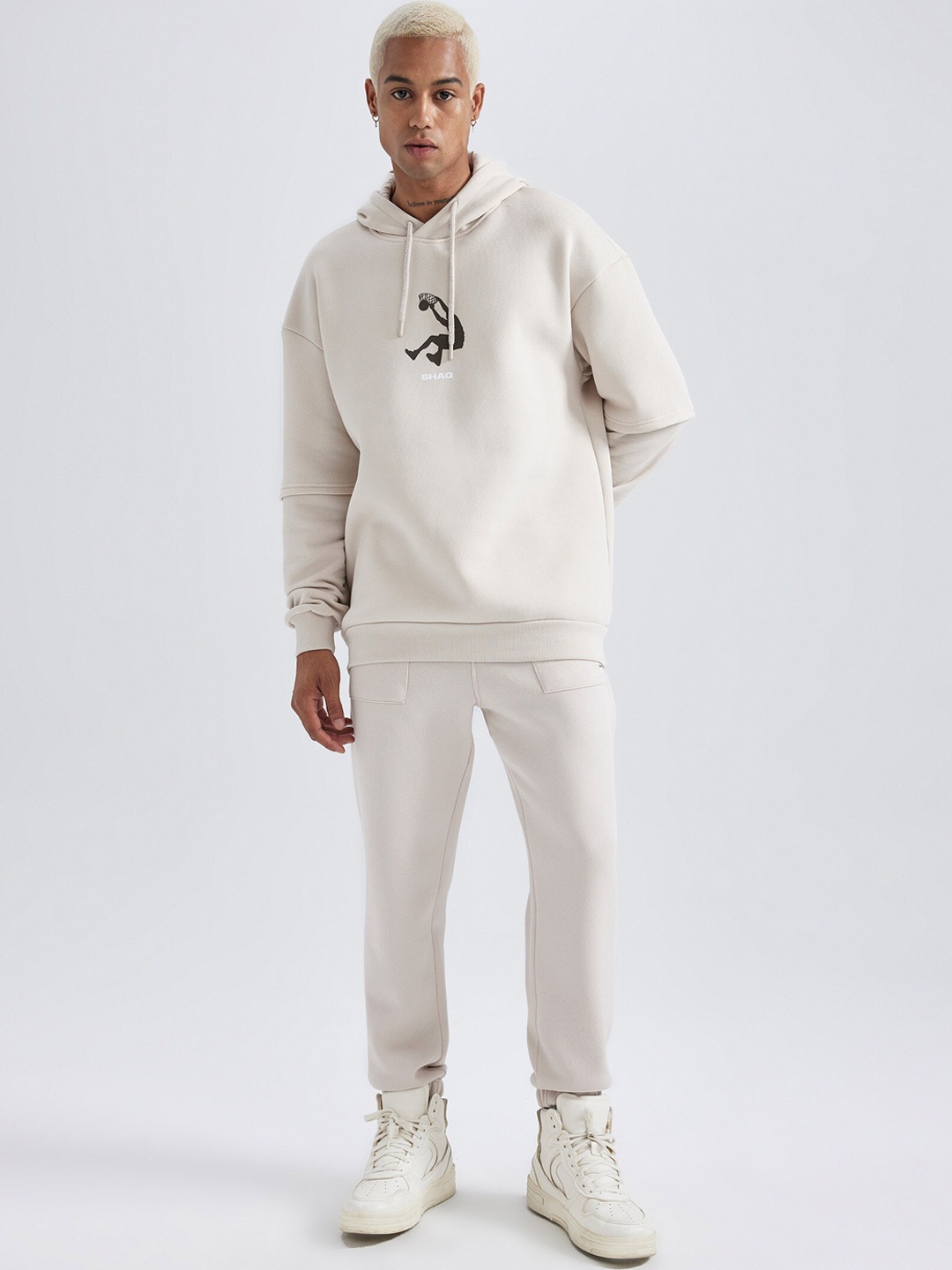 

DeFacto Men Joggers Trousers, White