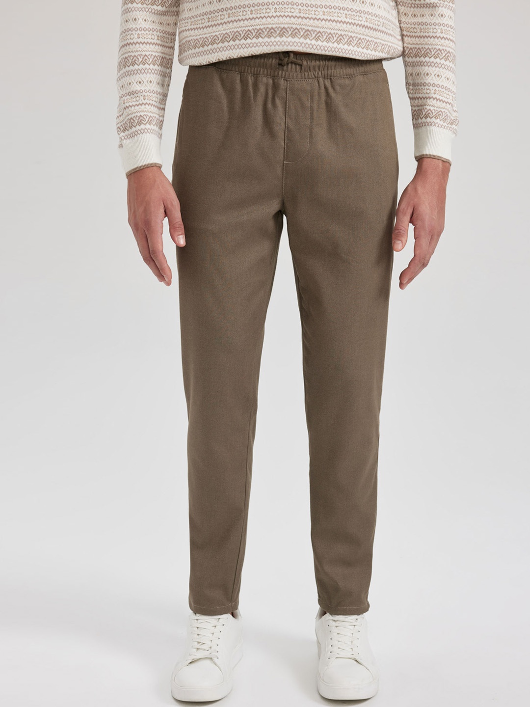 

DeFacto Men Cotton Chinos Trousers, Na