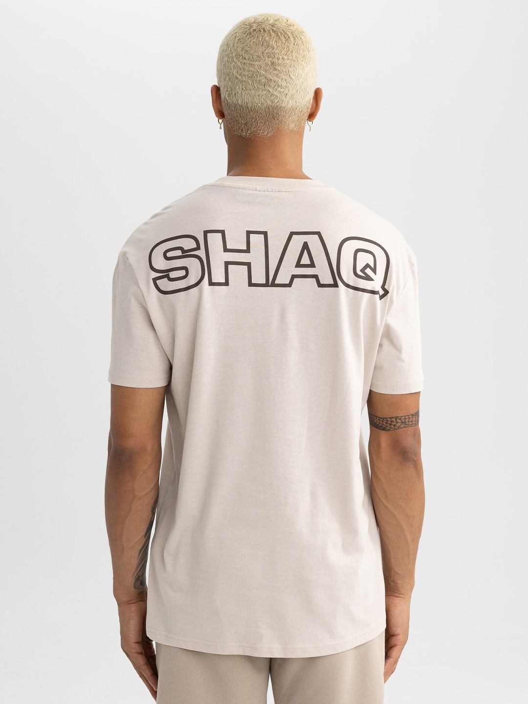 

DeFacto Typography Printed T-shirt, White