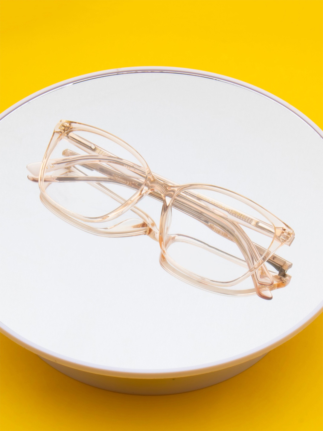 

Ted Smith Women Full Rim Cateye Frames, Brown