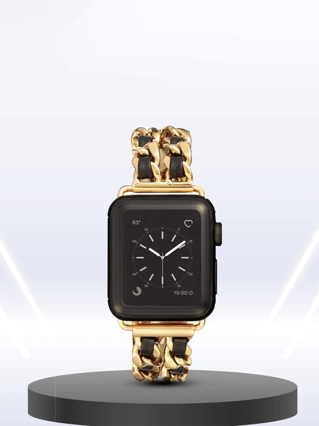 

PEEPERLY Women Bracelet Style Stainless Steel Watch Strap, Gold