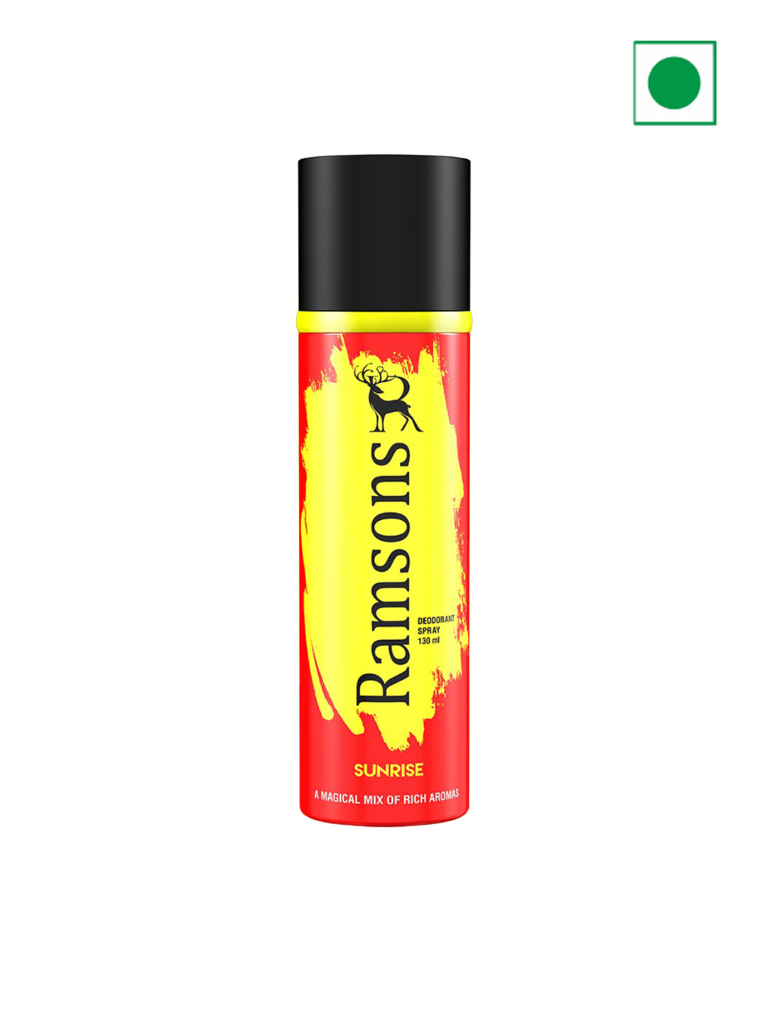 

Ramsons Sunrise Long-Lasting Deodorant Spray - 87g, Yellow