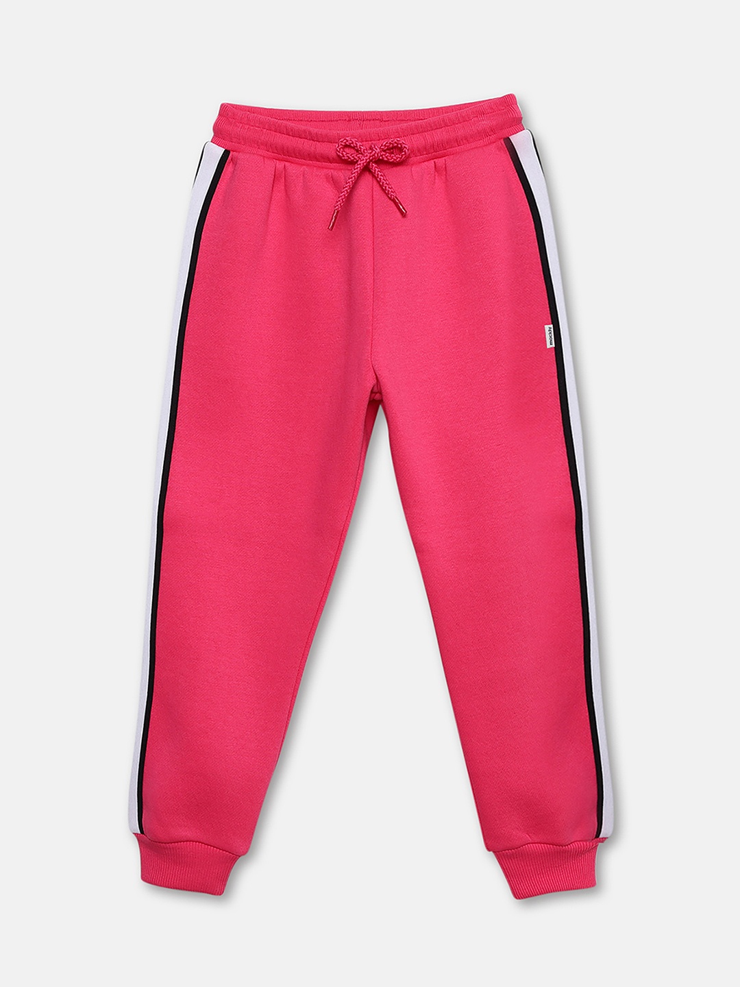 

mackly Girls Mid-Rise Regular Fit Joggers, Pink