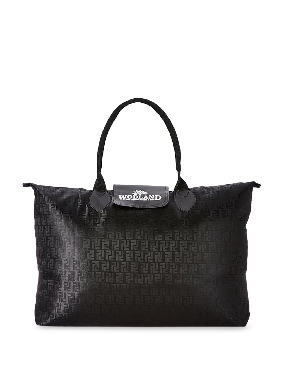 Kuber Industries Rexine Shopping Bag, Black