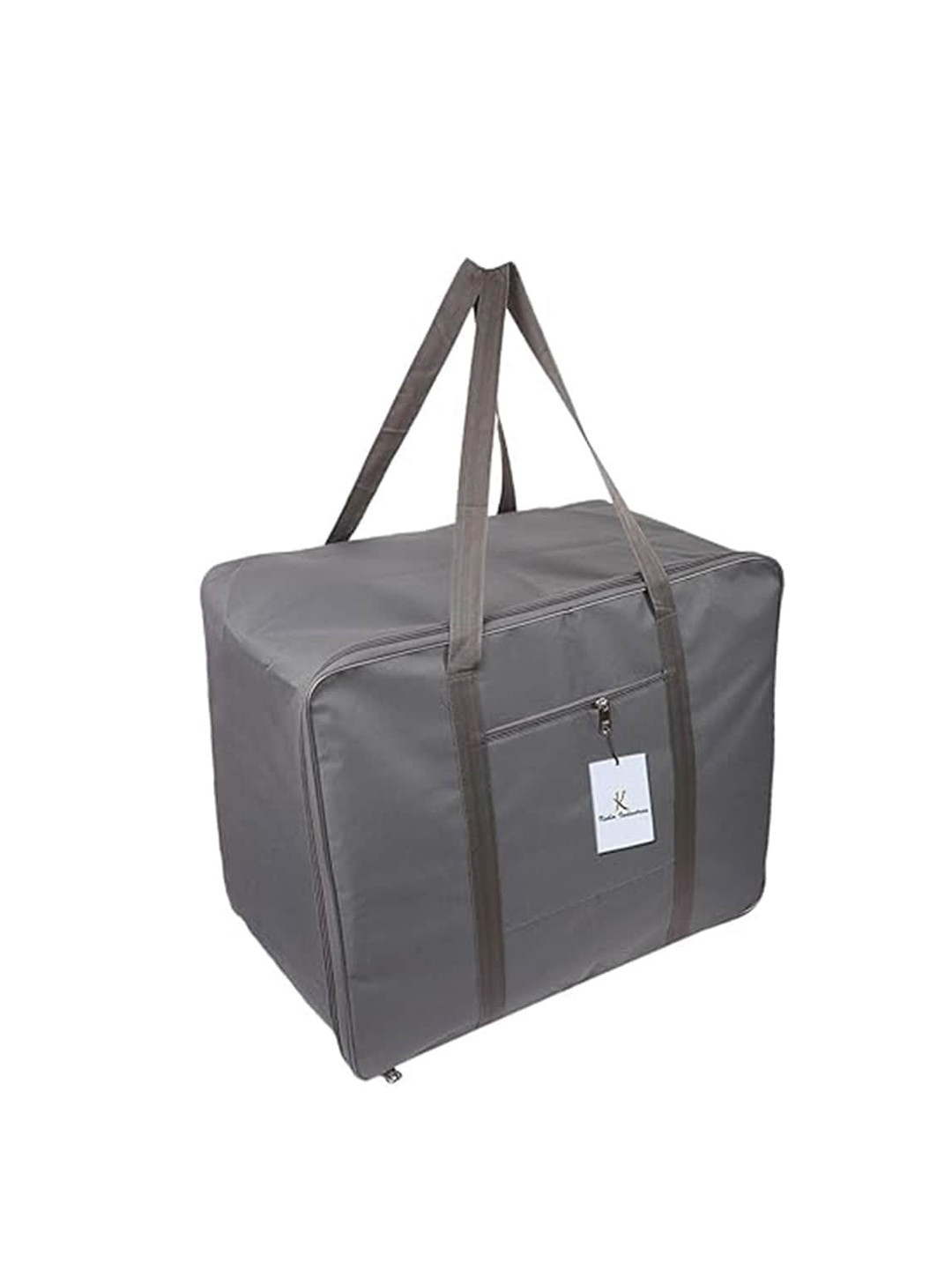 

Kuber Industries Travel Blanket Organiser, Grey