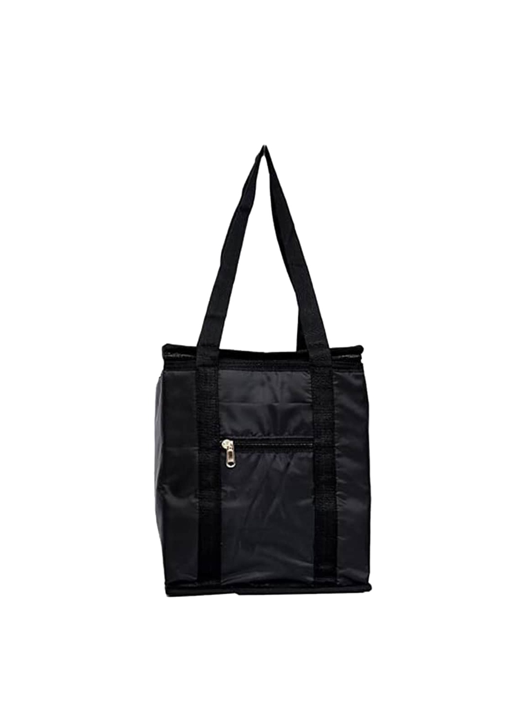 

Kuber Industries Parachute Lunch Bag, Black