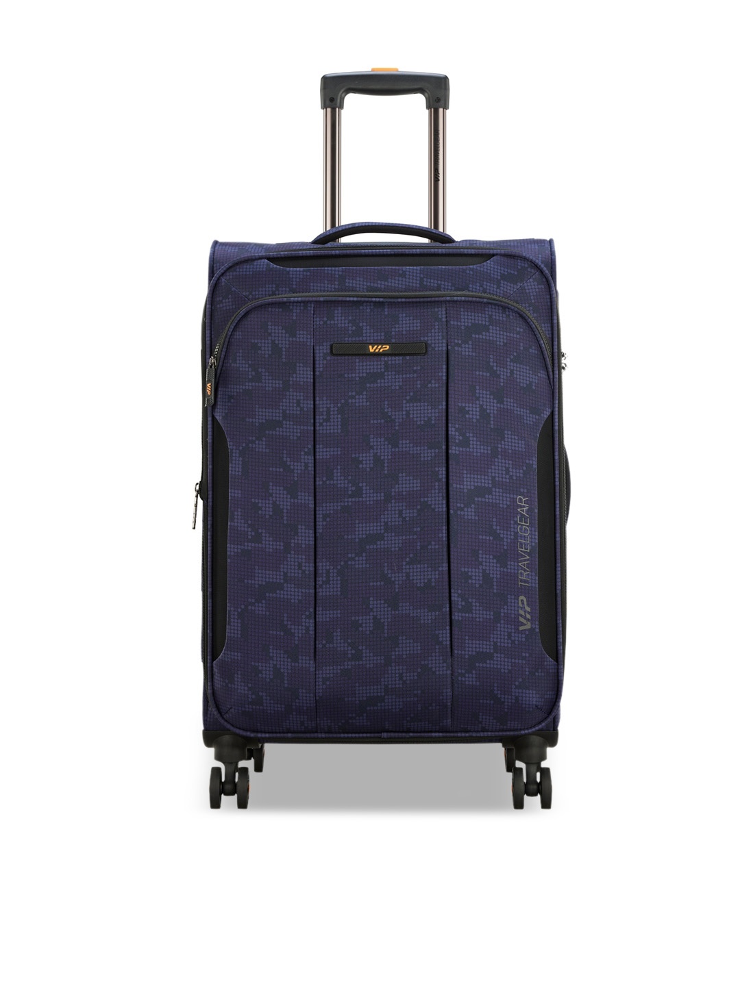 

VIP Printed Soft Sided Trolley Suitcases, Blue
